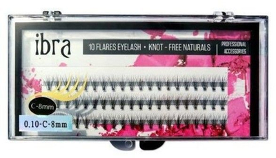 IBRA Natural Curls Вештачки Трепки, 8 mm