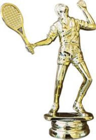 Figurë për pllakë druri Champion F278G, plastike, ngjyrë ari