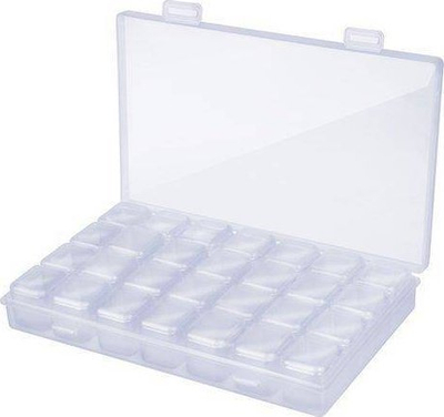 Set për qëndisje me diamante Diamond Embroidery Tool Kit, mjete dhe aksesore, shumëpjesësh, me ngjyra