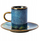 Pjatë nënfilxhani Verlo Deep Blue, porcelan, blu e errët