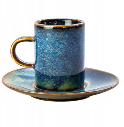 Pjatë nënfilxhani Verlo Deep Blue, porcelan, blu e errët
