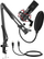 Mikrofon kondensatori me tripod Fifine T732 (I zi)