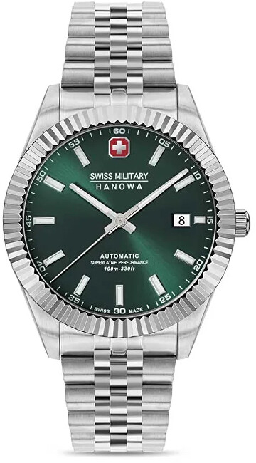 Orë dore për meshkuj Swiss Military Hanowa SMWGL0002103, e argjendtë