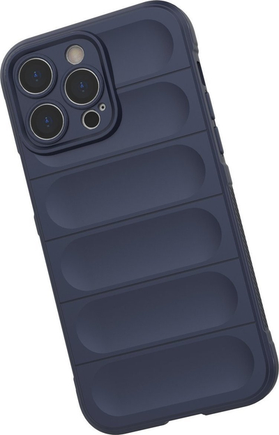 Këllëf telefoni Hurtel Magic Shield, për iPhone 14 Pro Max, TPU i fortë, blu e errët