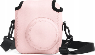 Çantë mbrojtëse neopren për aparat Fujifilm Instax Mini 12, soft case, rozë