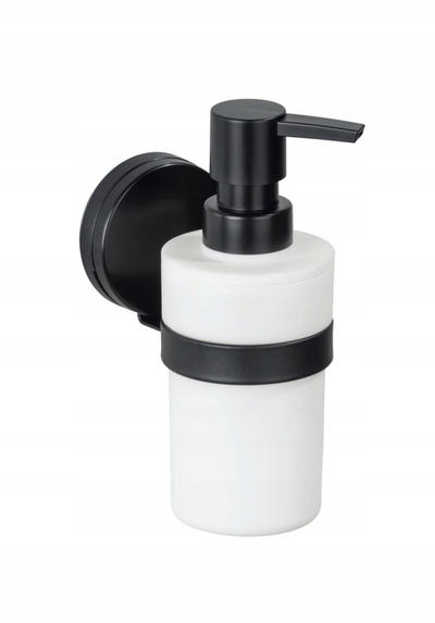 Dozator sapuni Home24 Static-Loc Pavia, montim në mur, plastikë, i bardhë