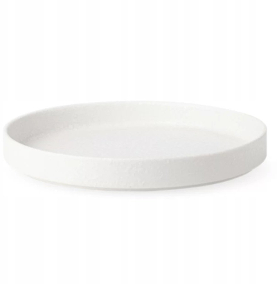 Pjatë e cekët Verlo Calce, 14 cm, porcelan, e bardhë