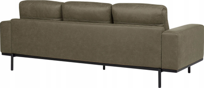 Divan SOVIK me stof, 3 vende, 215 cm, jeshil