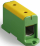 Kapëse universale elektrike Ensto KE64.3, 35-240mm², 150A 600V, verdhë jeshile