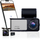 Kamerë sigurie për veturë AutoSky 4K Dash Cam Pro ADC888, front 4K dhe rear 1080P, WiFi dhe GPS, e zezë