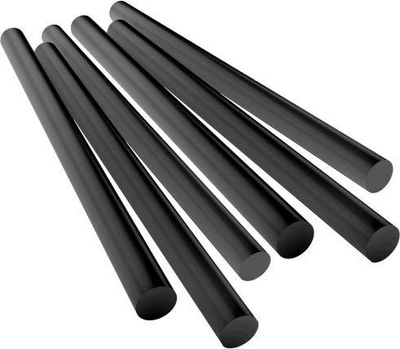 Леплив стап Дедра DED7568, 11mm x 200mm, сет 6 парчиња, црн