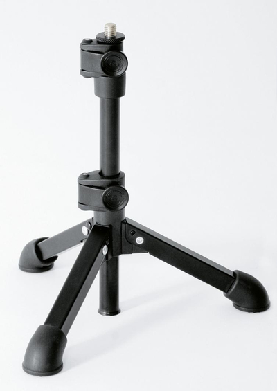 Mbajtëse tavoline mikrofoni König & Meyer 23150, 23 40cm, rregullim teleskopik, e zezë