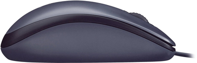 Maus Logitech M90 - USB, gri