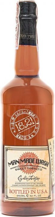Xhel dushi 3 në 1 18.21 Man Made Sweet Tobacco, shampo, balsam edhe larje trupi, 946 ml