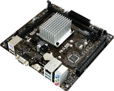 Pllakë amë Biostar J4125NHU, Mini ITX, Intel Celeron J4125, e zezë