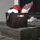 Shportë rregulluese Curver Basket Box L, me kapak, plastike, kafe