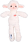 Lodër pelushi për qen ZOLUX Lenny Furry Farm, 33cm, me zhurmë, e bardhë