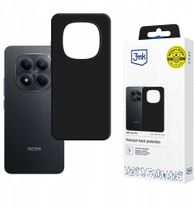 Mbrojtëse telefoni 3MK Matt Case Pro për Redmi Note 15 Pro 4G, me mikrofibër, e zezë