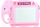 Tabelë vizatimi magnetike LEAN Toys Elephant Magic Slate 3453, për fëmijë, e rozë