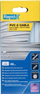 Стапчиња лепливи Rapid PVC и лепак за кабли, Ø12mm, 48 парчиња, транспарентни