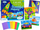 Set mozaik ngjitës ColorDay Beautiful Mosaics ZA2127, 4 kartona, 6 ngjyra, shumëngjyrësh