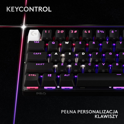 Tastierë Logitech Pro X 60 Lightspeed GX Brown (920-011911), e zezë