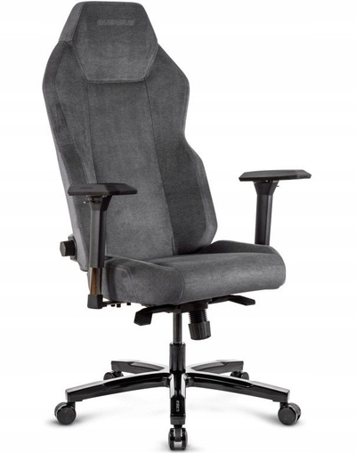 Karrige për lojëra QUERSUS VAOS 3.5 Steel, ergonomike, anthracite