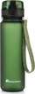 Shishe sporti Meteor 500 ml, tritan, me rrip dore, jeshile e errët