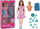 Kukull Leantoys Pregnant Doll, fustan rozë, me aksesorë