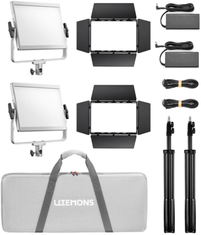 Komplet panelesh LED Godox Litemons LP400R, 2 copë, RGB