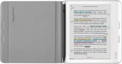 Навлака Rakuten Kobo SleepCover за Kobo Libra Colour, 7\", фолио, беж