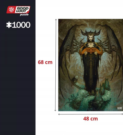 Puzzle Good Loot Gaming Diablo IV Lilith, 1000 copa, për të rritur, shumëngjyrësh