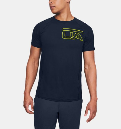 Bluzë për meshkuj Under Armor RAID 2.0 GRAPHIC SS, M, e kaltër e errët