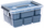 Kuti plastike Plast Team Container Pro Box 14L, me ndarje, transparente
