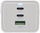 Karikues muret InLine GaN 65W, 2x USB C, 1x USB A, prizë 230V, i bardhë