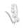 Unazë Brilio Silver RI098W, e hapur, me perla, argjend