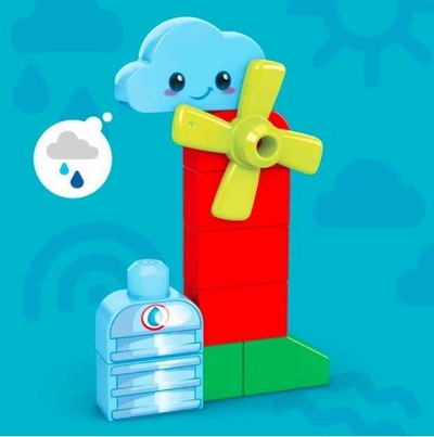 Blloqe ndërtimi Mattel Mega Bloks Ekofarma (HDL07), 52 pjesë