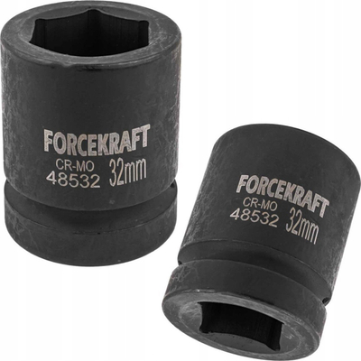 Çelës hinkë goditës Forcekraft FK-48532, 32mm, 1", i zi