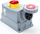 Set instalimi PCE 135-6w, prizë industriale 63A 5P, 400V, IP67, e kuqe