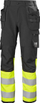 Pantallona pune Helly Hansen Workwear Alna 4X Class 1, reflektues, me xhepa mjetesh, e verdhë e zezë