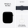 Apple Watch S12 GPS 46mm Space Grey Aluminium Case with Navy Blue Sport Band, S/M