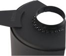 Shtojcë satinimi Glob-System GS20-04, për mulli këndor Bosch GWS9-125S, 100x100x19 mm, e zezë
