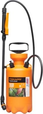 Spërkatës me presion Fiskars 1025934, 5L, dorezë ergonomike, portokalli