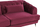 Divan Beliani Sletta, 3 veta, kadife, burgundy