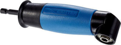 Adapter kllapi 90° për bita Dexter, 150mm, me dorzë të rehatsme, blu me të zezë