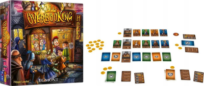 Друштвена игра Egmont Game Overbooking, семејна стратешка, на полски јазик