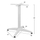 Bazë tavoline HM Aluminum Base Hm448.02, 66x66x69 cm, kryq 45x45 cm, e bardhë