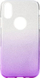 Këllëf telefoni Forcell Shining për iPhone 11 Pro 5.8", transparent vjollcë