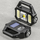 Prozhektor dore ZD103, LED me diell, 4000mAh, i zi