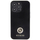 Kuti mbrojtëse Guess 4G Strass Metal Logo për iPhone 13 Pro 6.1", TPU, e zezë